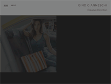 Tablet Screenshot of ginogianneschi.com